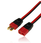 Deans-PIK Verlängerung Kabel 1,0mm²,  Länge 20cm