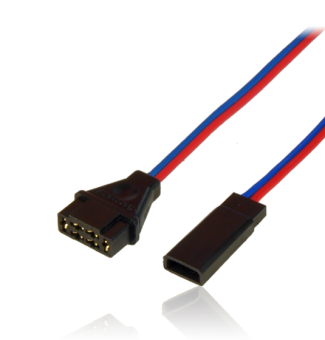 Adapter Kabel MPX/JR Kabel 0,34mm², Länge 10cm