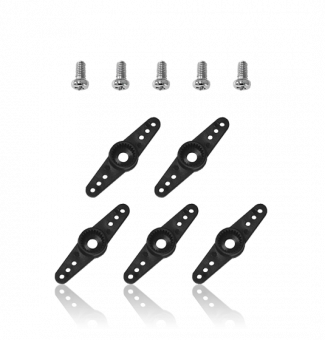 Plastic double servo horn package (L: 15/20/25 mm) 